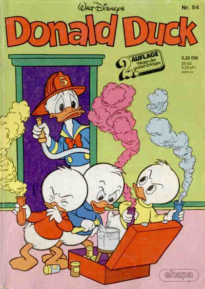 Cover for Donald Duck (Egmont Ehapa, 1974 series) #54 [2. Auflage]