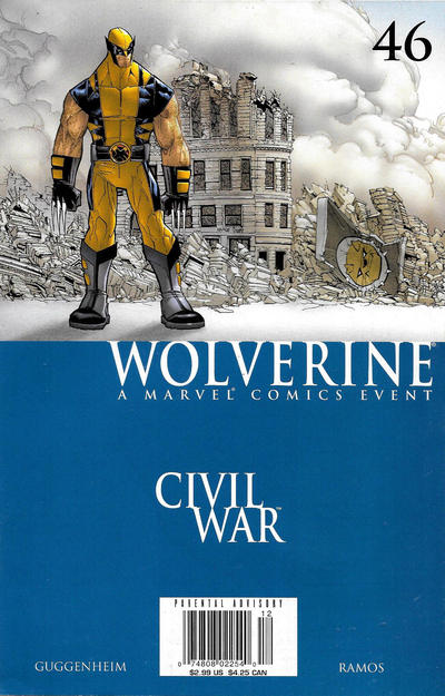 Cover for Wolverine (Marvel, 2003 series) #46 [Newsstand]