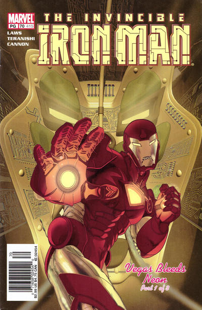 Cover for Iron Man (Marvel, 1998 series) #70 (415) [Newsstand]