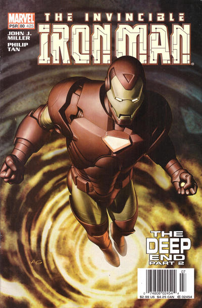 Cover for Iron Man (Marvel, 1998 series) #80 (425) [Newsstand]