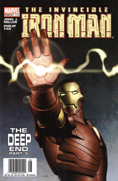 Cover for Iron Man (Marvel, 1998 series) #81 (425) [Newsstand]
