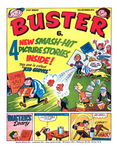 Cover for Buster (IPC, 1960 series) #13 December 1975 [787]