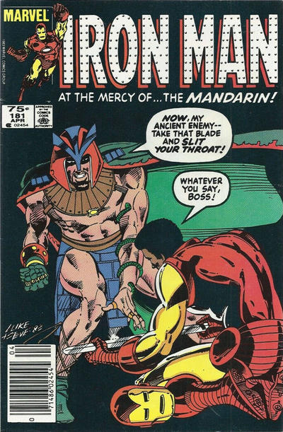 Cover for Iron Man (Marvel, 1968 series) #181 [Canadian]