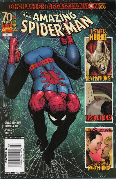 Cover for The Amazing Spider-Man (Marvel, 1999 series) #584 [Newsstand]