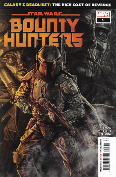 Cover for Star Wars: Bounty Hunters (Marvel, 2020 series) #5 [Second Printing]