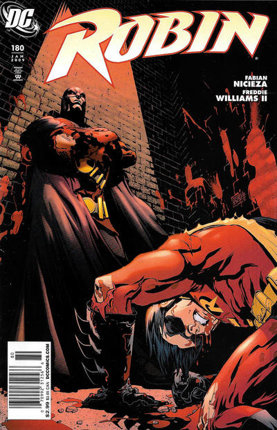 Cover for Robin (DC, 1993 series) #180 [Newsstand]