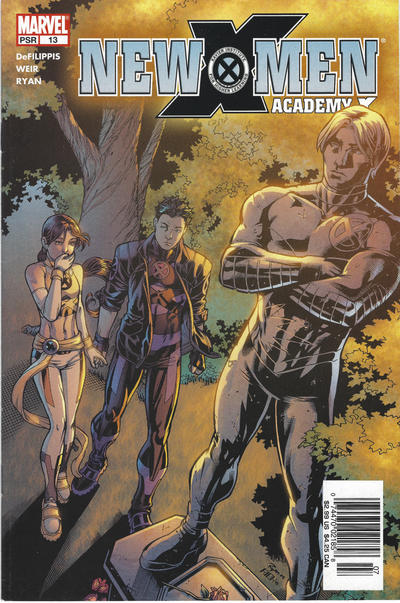 Cover for New X-Men (Marvel, 2004 series) #13 [Newsstand Edition]