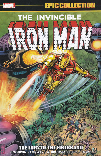 Cover for Iron Man Epic Collection (Marvel, 2013 series) #4 - The Fury of the Firebrand