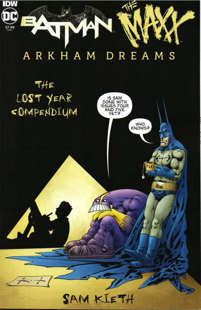 Cover for Batman / The Maxx: Arkham Dreams, the Lost Year Compendium (IDW, 2020 series) [Regular Cover]