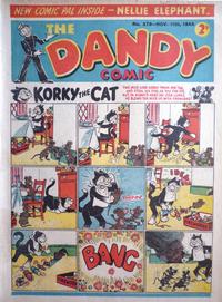 Cover Thumbnail for The Dandy Comic (D.C. Thomson, 1937 series) #279