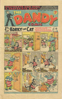 Cover Thumbnail for The Dandy Comic (D.C. Thomson, 1937 series) #361