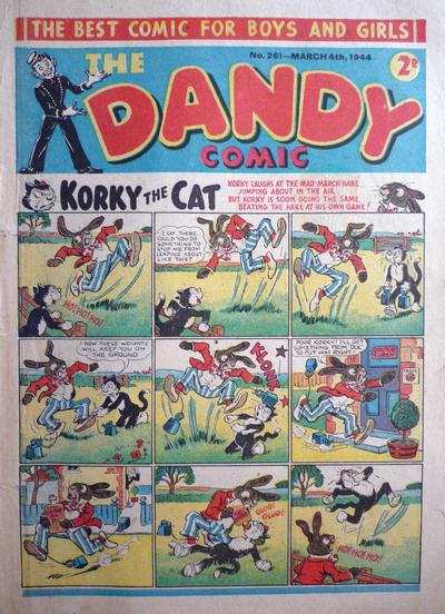 Cover for The Dandy Comic (D.C. Thomson, 1937 series) #261