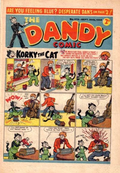 Cover for The Dandy Comic (D.C. Thomson, 1937 series) #276