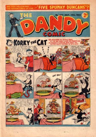 Cover for The Dandy Comic (D.C. Thomson, 1937 series) #277