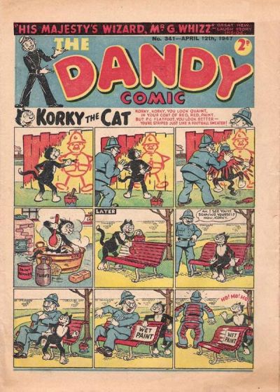 Cover for The Dandy Comic (D.C. Thomson, 1937 series) #341