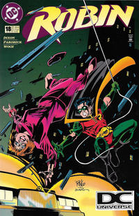 Cover for Robin (DC, 1993 series) #18 [DC Universe Corner Box]