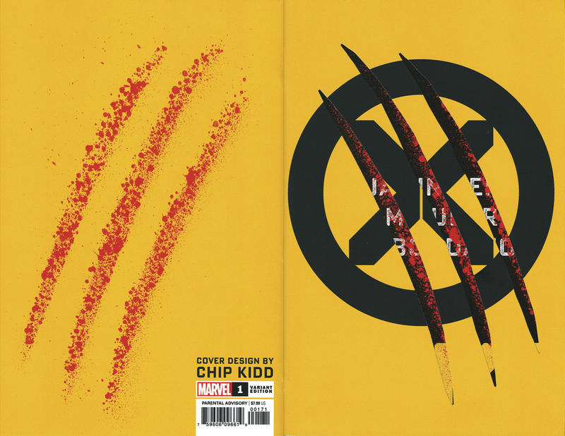 Cover for Wolverine (Marvel, 2020 series) #1 [Chip Kidd Die-Cut Cover]