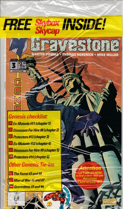 Cover for Gravestone (Malibu, 1993 series) #3 [Direct]