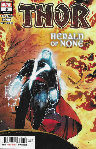Cover for Thor (Marvel, 2020 series) #6 (732) [Olivier Coipel]