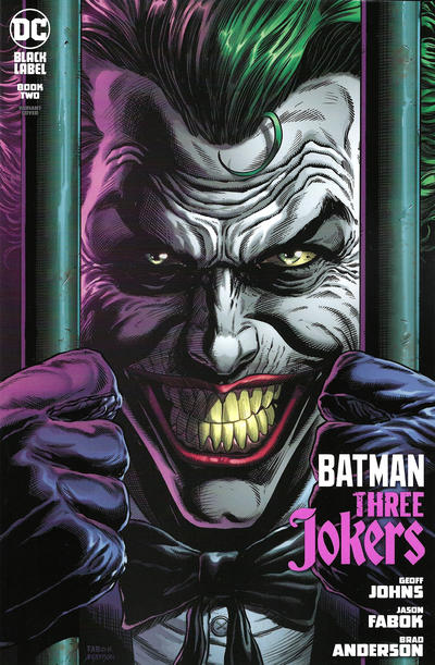 Cover for Batman: Three Jokers (DC, 2020 series) #2 [Jason Fabok Joker Behind Bars Variant Cover]