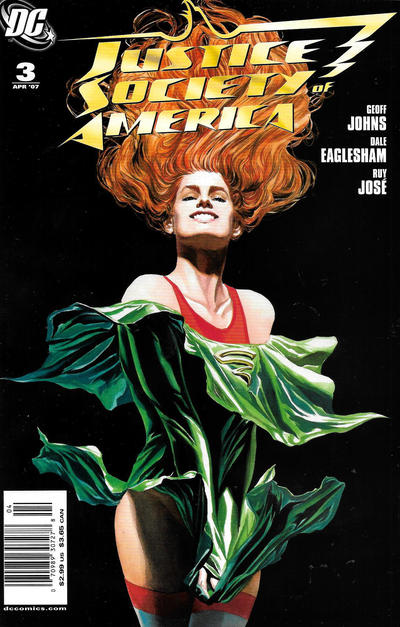 Cover for Justice Society of America (DC, 2007 series) #3 [Newsstand]