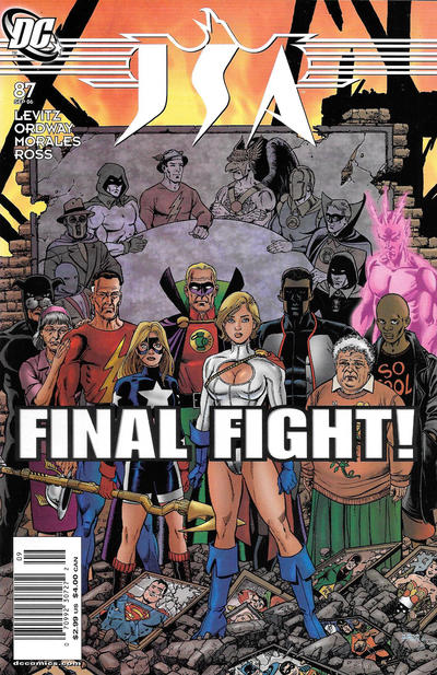 Cover for JSA (DC, 1999 series) #87 [Newsstand]