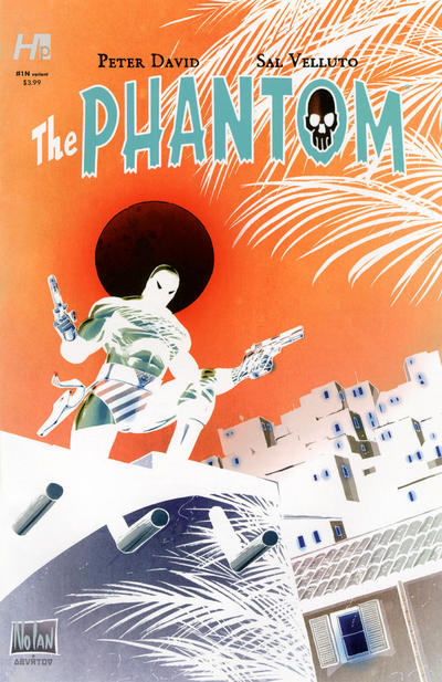 Cover for The Phantom (Hermes Press, 2014 series) #1 [N - Graham Nolan - Negative]
