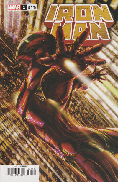 Cover for Iron Man (Marvel, 2020 series) #1 [Hidetaka Tenjin Cover]
