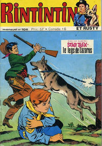 Cover Thumbnail for Rintintin et Rusty (Sage - Sagédition, 1970 series) #106