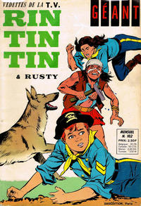 Cover Thumbnail for Rin Tin Tin & Rusty (Sage - Sagédition, 1960 series) #102