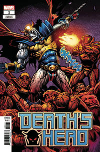 Cover for Death's Head (Marvel, 2019 series) #1 [Sharp Remastered Variant]