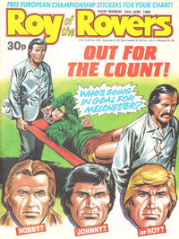 Cover Thumbnail for Roy of the Rovers (IPC, 1976 series) #25 June 1988 [606]