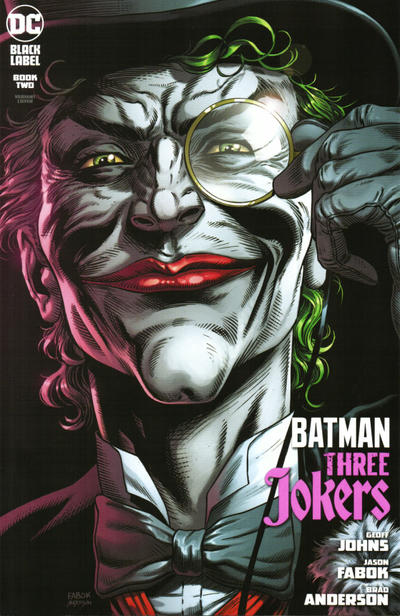 Cover for Batman: Three Jokers (DC, 2020 series) #2 [Jason Fabok Death in the Family Top Hat and Monocle Variant Cover]