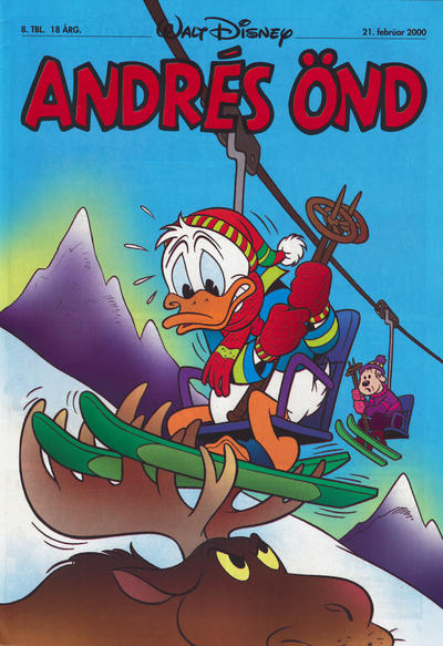 Cover for Andrés Önd (Vaka-Helgafell, 1991 series) #8/2000