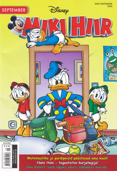 Cover for Miki Hiir (Egmont Estonia, 1992 series) #9/2020