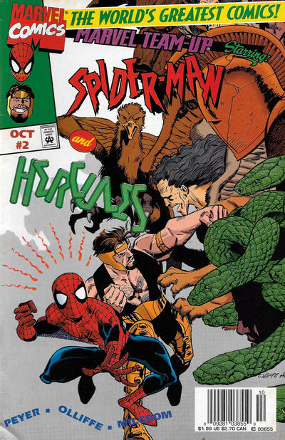 Cover for Marvel Team-Up (Marvel, 1997 series) #2 [Newsstand]