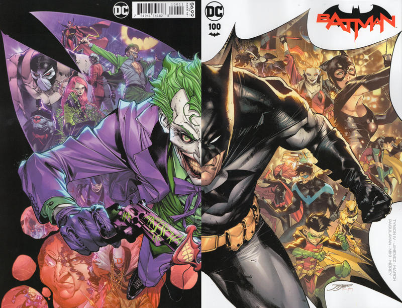 Cover for Batman (DC, 2016 series) #100