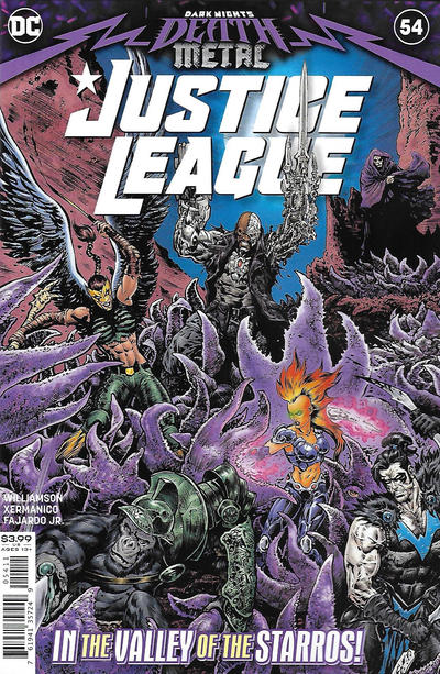 Cover for Justice League (DC, 2018 series) #54 [Liam Sharp Cover]