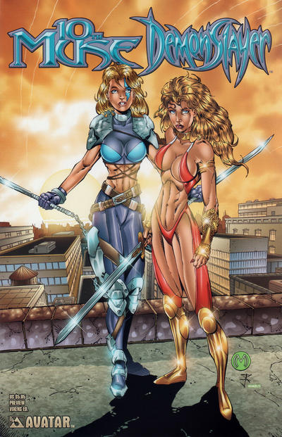 Cover for 10th Muse / Demonslayer Preview (Avatar Press, 2002 series) [Vixens Cover]