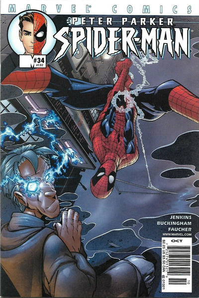 Cover for Peter Parker: Spider-Man (Marvel, 1999 series) #34 (132) [Newsstand]