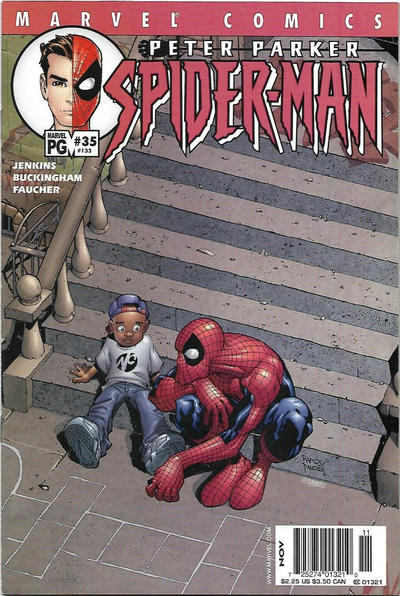 Cover for Peter Parker: Spider-Man (Marvel, 1999 series) #35 (133) [Newsstand]