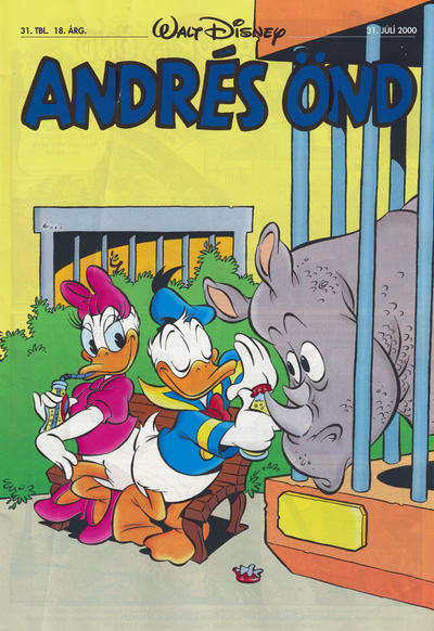 Cover for Andrés Önd (Edda, 2000 series) #31/2000