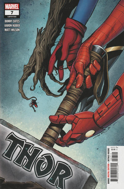 Cover for Thor (Marvel, 2020 series) #7 (733) [Olivier Coipel]