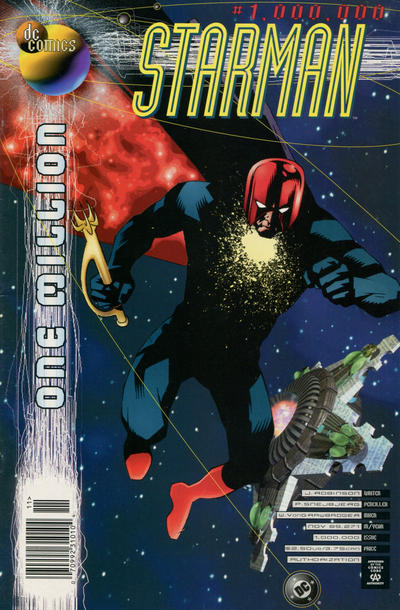 Cover for Starman (DC, 1994 series) #1,000,000 [Newsstand]