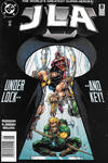 Cover for JLA (DC, 1997 series) #8 [Newsstand]