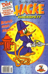 Cover Thumbnail for Hacke Hackspett (Egmont, 2001 series) #1/2002