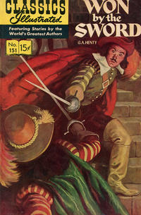 Cover Thumbnail for Classics Illustrated (Gilberton, 1947 series) #151 [HRN 164] - Won by the Sword