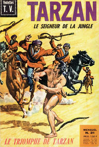 Cover Thumbnail for Tarzan (Sage - Sagédition, 1968 series) #21