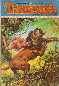 Cover Thumbnail for Tarzan (Sage - Sagédition, 1968 series) #53