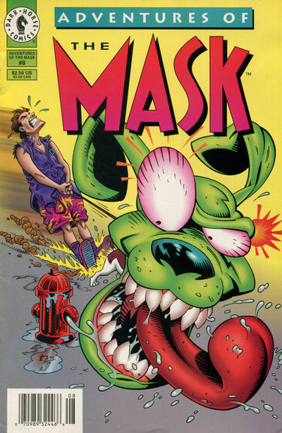 Cover for Adventures of the Mask (Dark Horse, 1996 series) #8 [Newsstand]